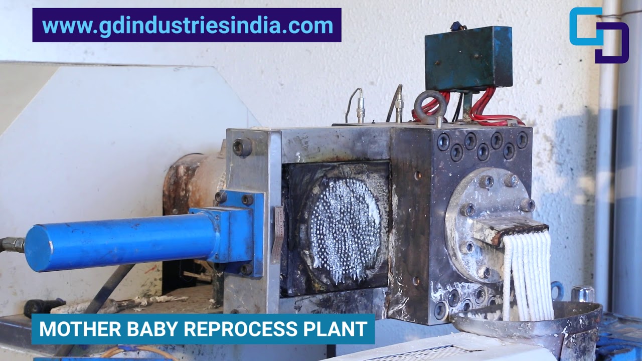 Mother Baby Reprocess Plant, Recycling Extruder Plant Manufacturer